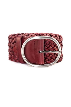 Cintura 16Ply in pelle bordeaux DRAGON DIFFUSION | 6050BORDO